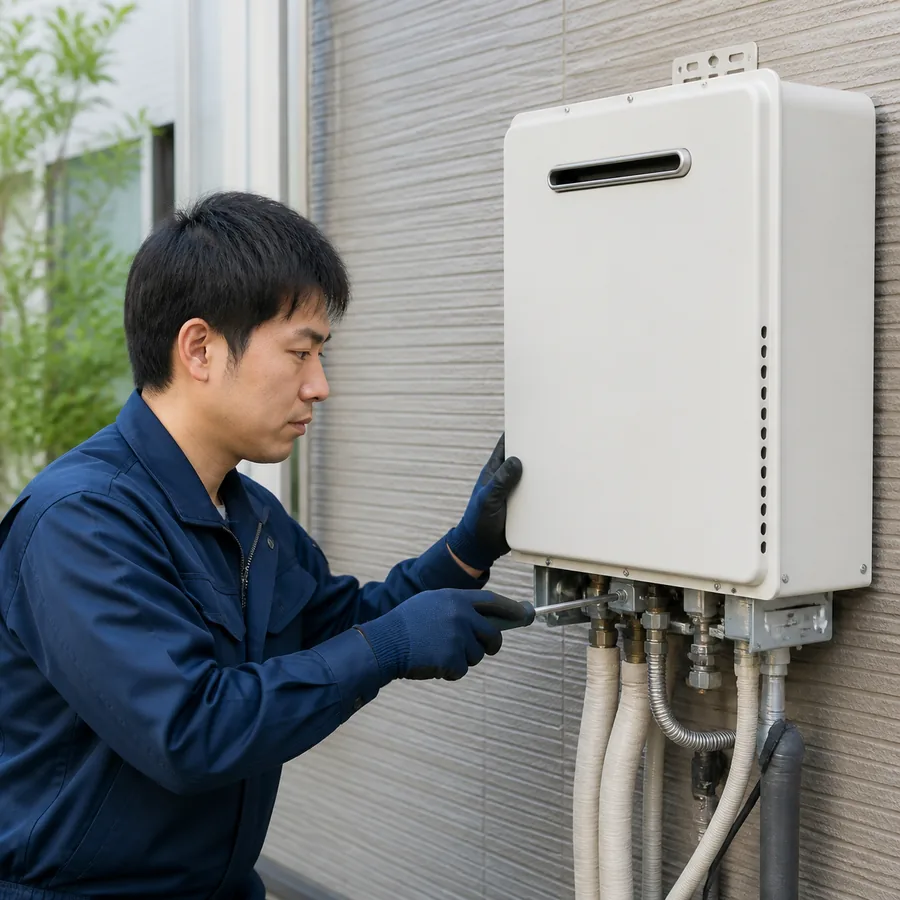 給湯器の工事